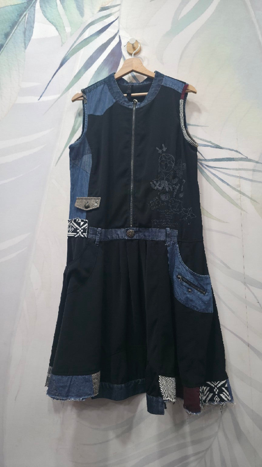 Abito Desigual patchwork taglia 44