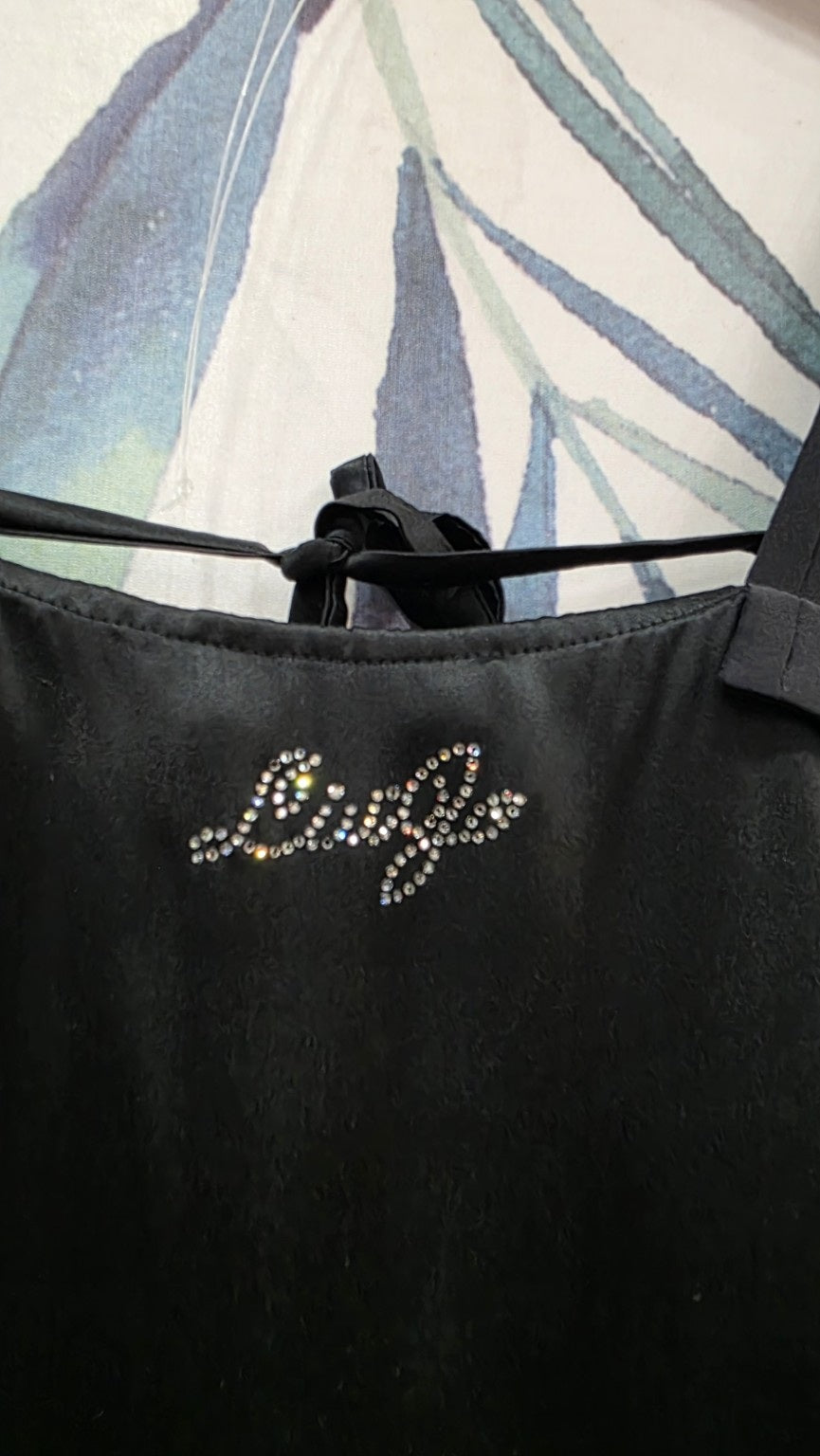Logo Liu Jo con strass sul retro