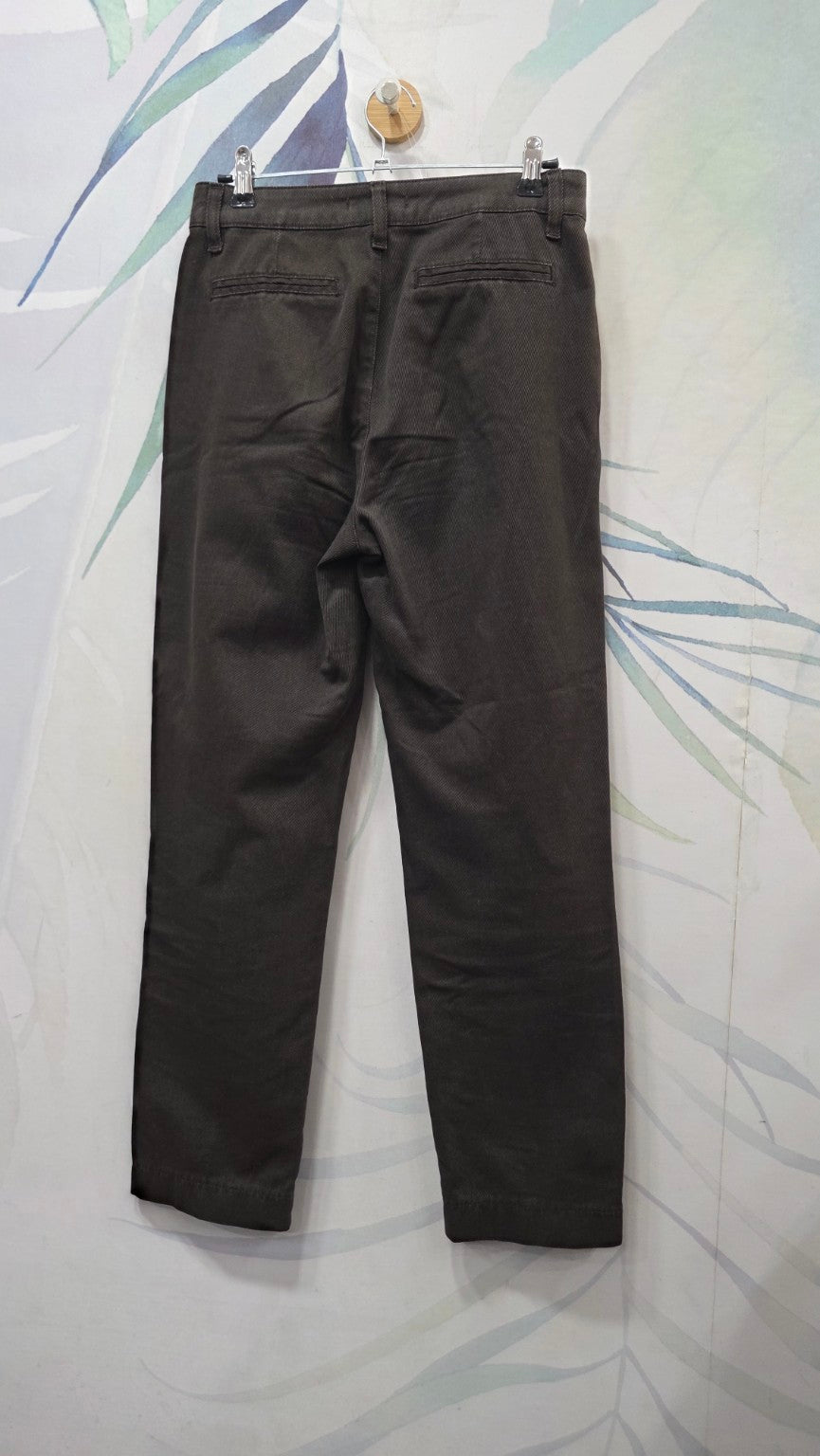 Pantaloni Altamira Milano marroni, vista posteriore intera