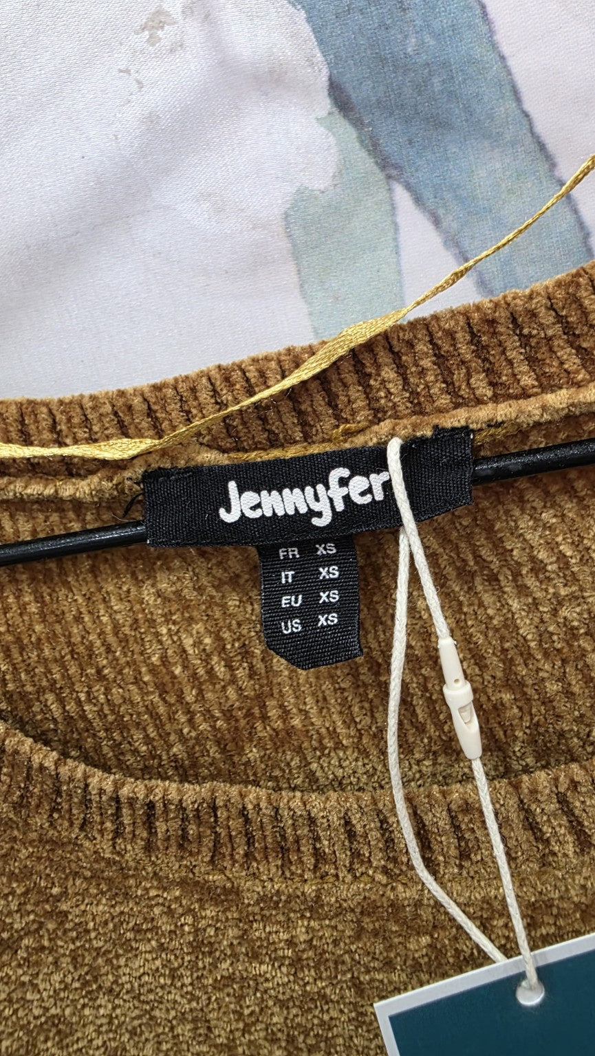 Etichetta del maglione Jennyfer taglia XS