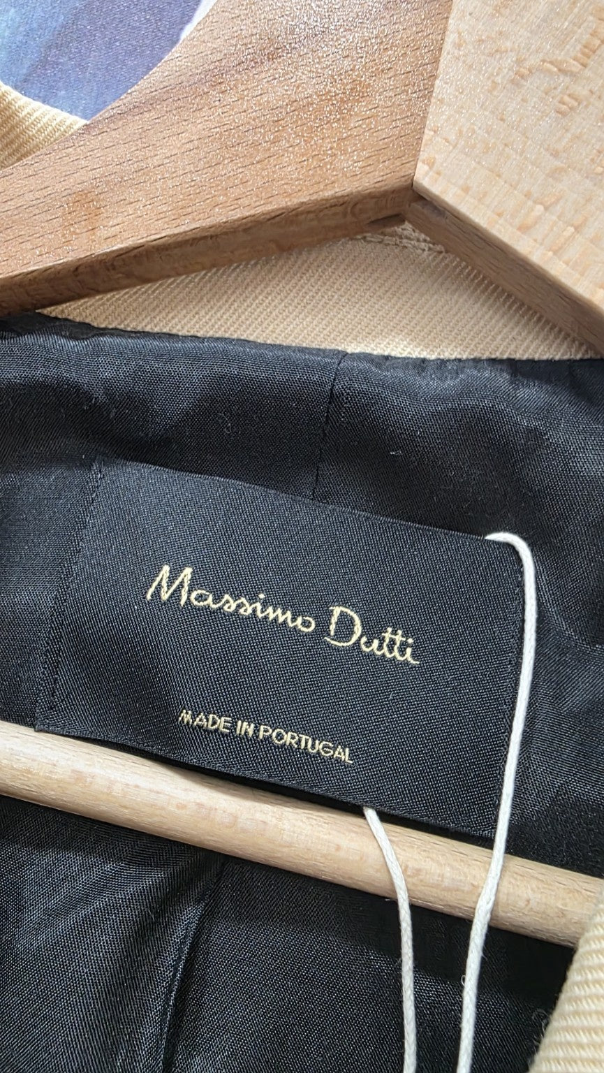 Etichetta Massimo Dutti Made in Portugal