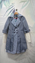 Vista frontale trench Patrizia Pepe taglia 42