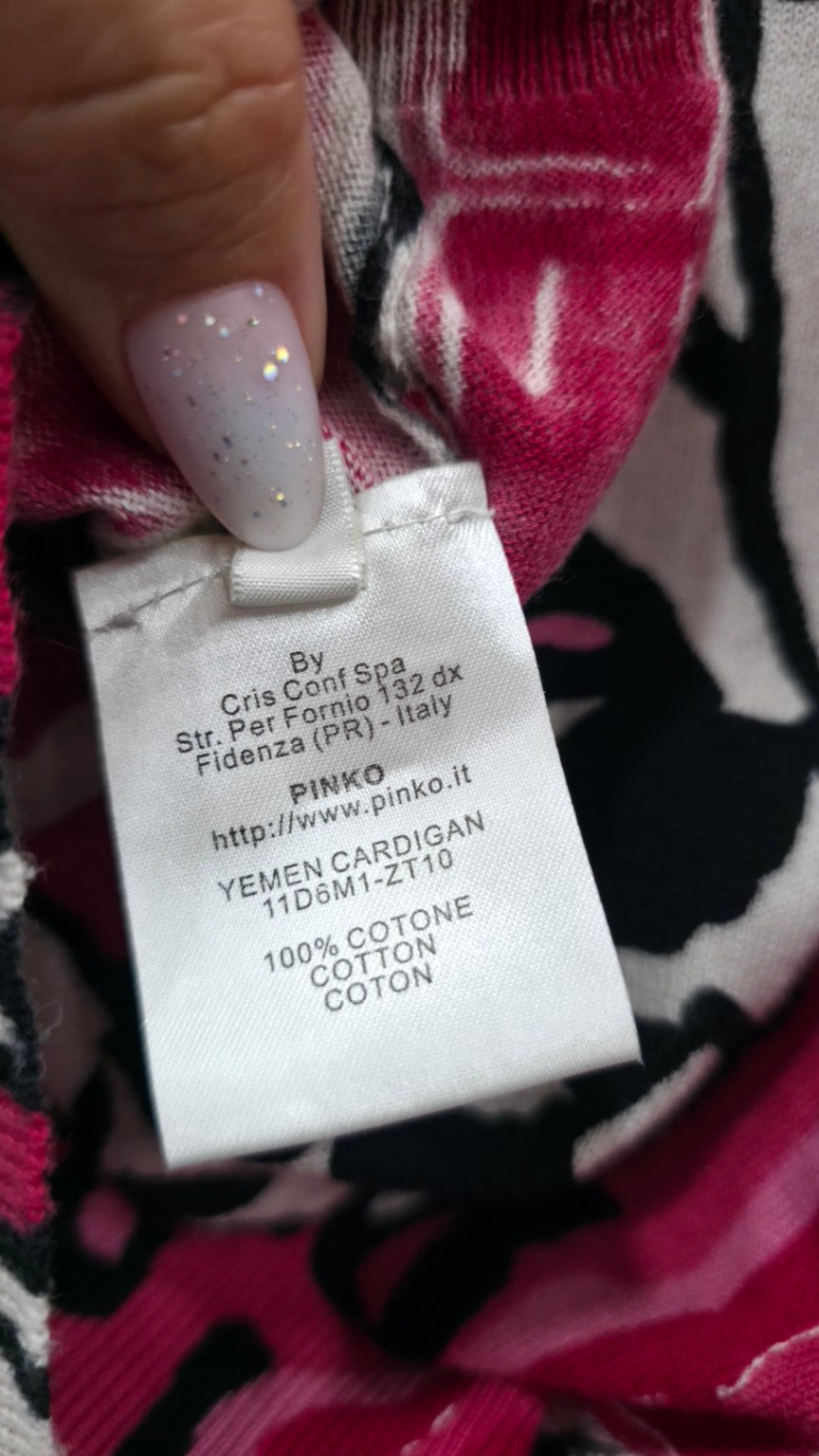 Etichetta modello Yemen Cardigan Pinko, 100% cotone