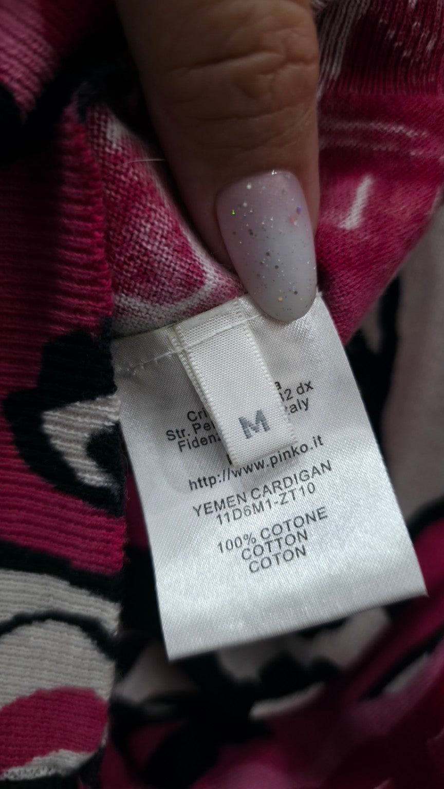 Taglia M e composizione 100% cotone del cardigan Pinko Yemen