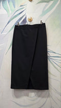 Gonna longuette nera Max Mara taglia 40, vista frontale
