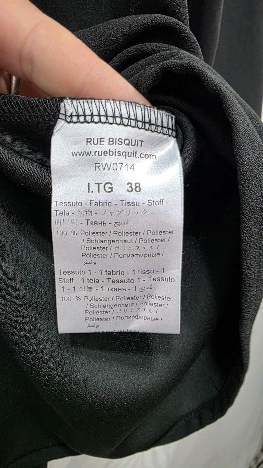 Etichetta originale Rue Bisquit, taglia 38, poliestere 100%