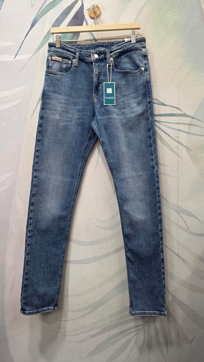 Jeans Calvin Klein blu, seconda vista intera