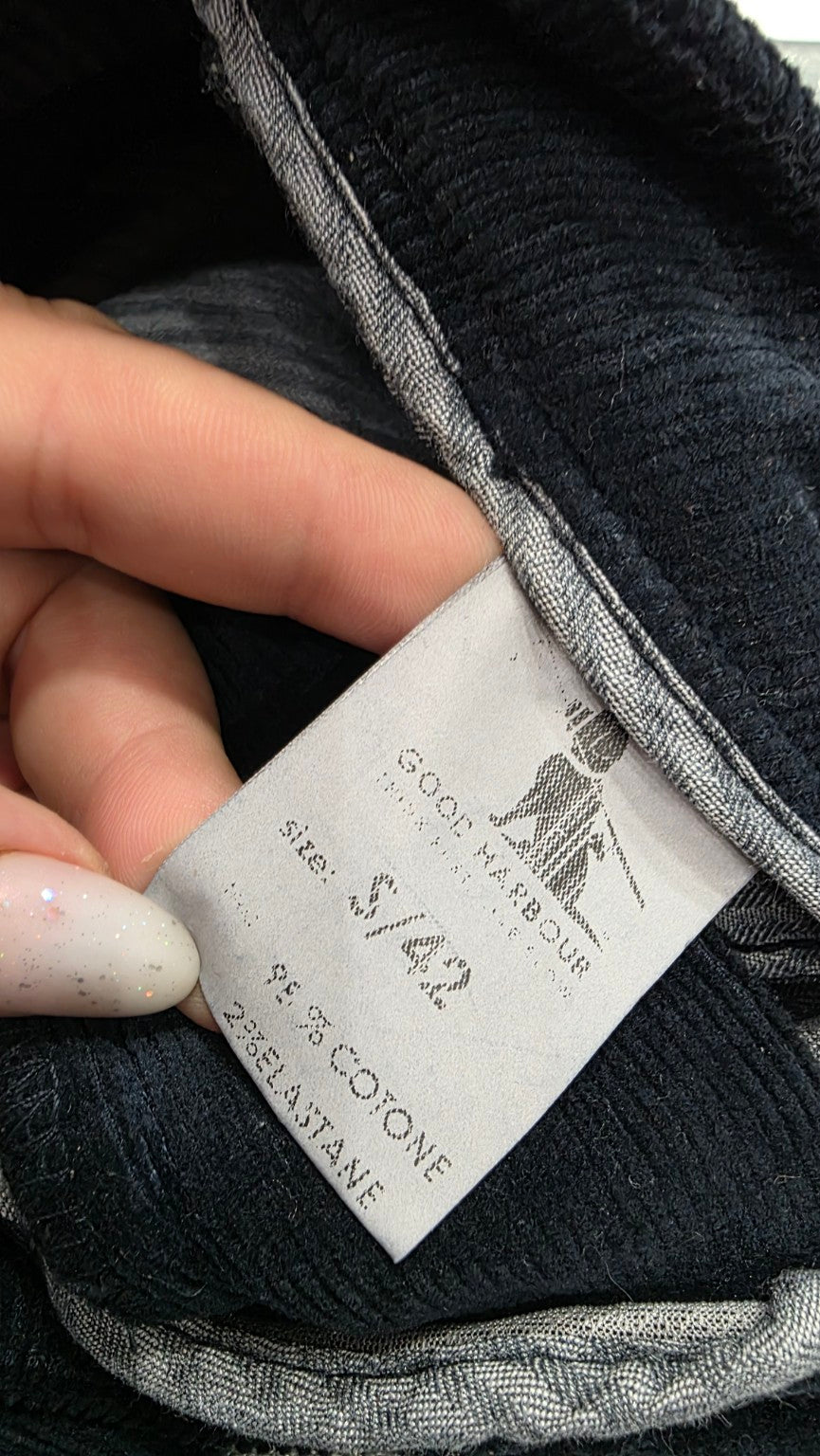 Etichetta Good Harbour taglia S/42, 98% cotone e 2% elastan