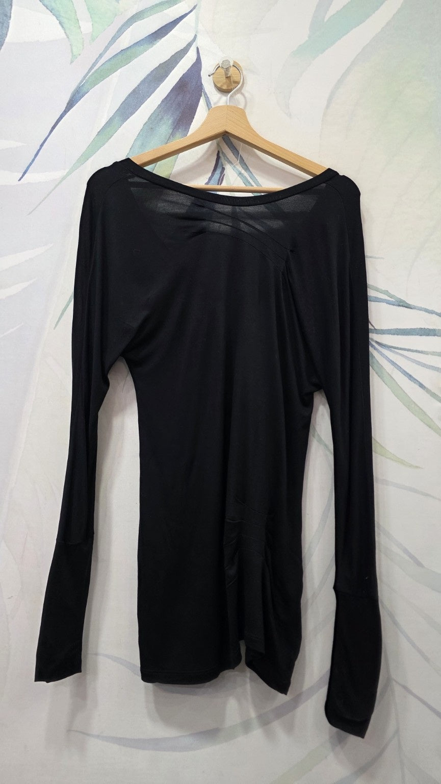 Maglia Nenny Rose nera - vista intera lato opposto