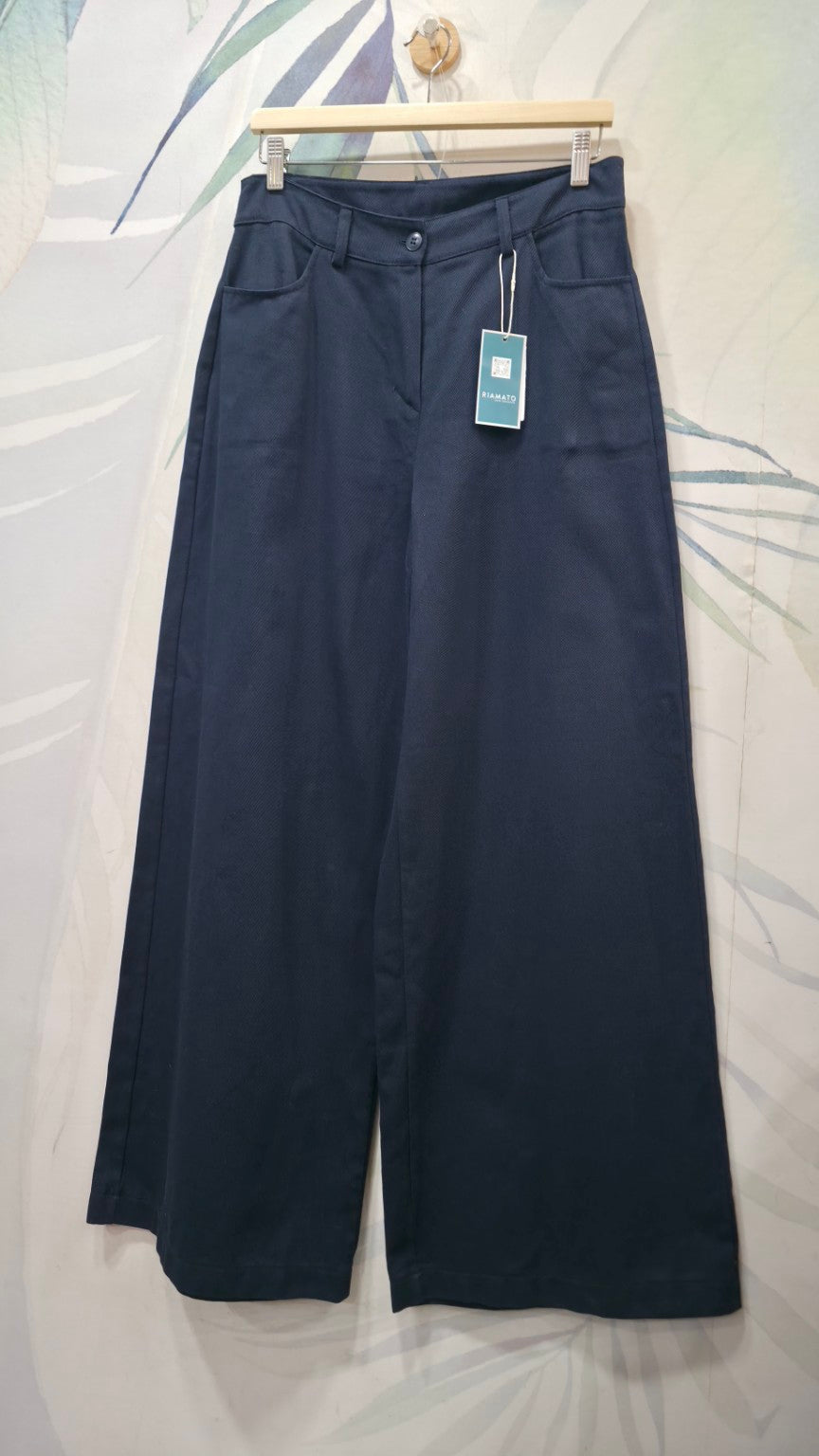 Pantaloni my-d blu taglia L – vista frontale per intero