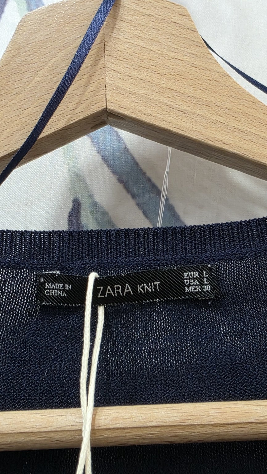 Etichetta originale Zara Knit, taglia L