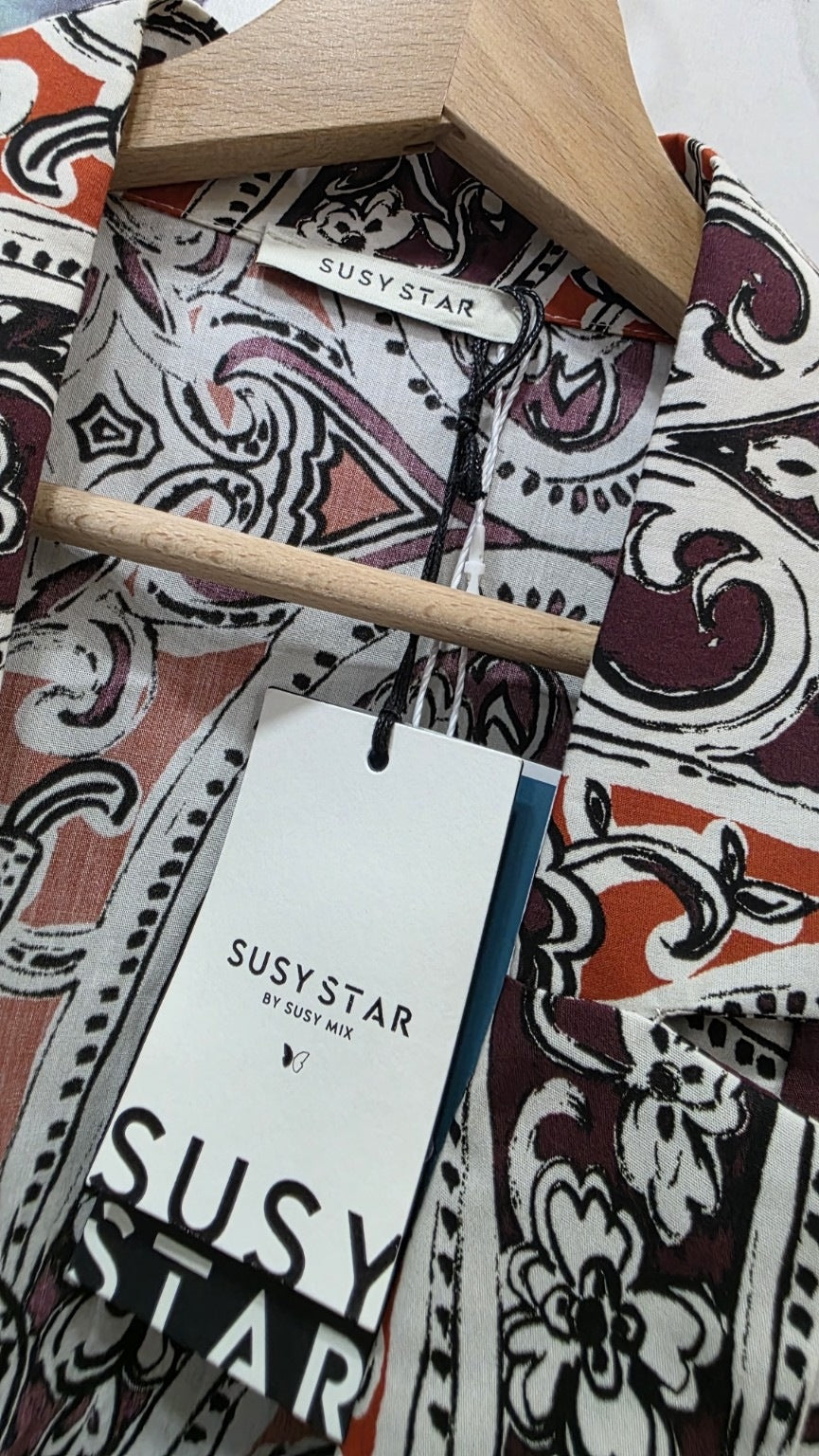 Cartellino originale del produttore Susy Star